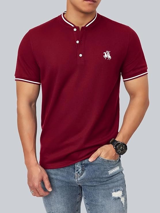 Lymio mens solid regular fit t-shirt